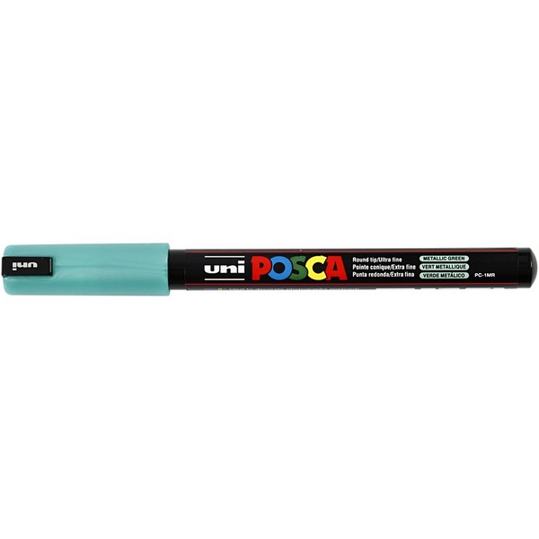 ROTULADOR POSCA PC-1MR 0,7mm. M6-VERDE METAL.