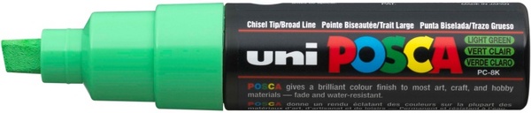 ROTULADOR POSCA PC-8K 8mm. 5-VERDE CLARO