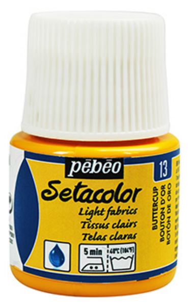 ac PEBEO SETACOLOR TEJ.CLAROS 45ml. T-13 BOTON DE