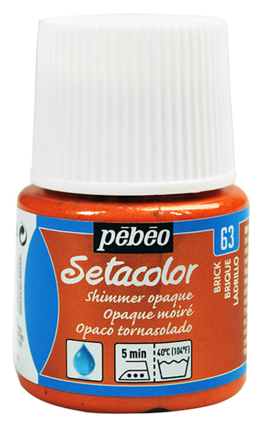 ac PEBEO SETACOLOR MOIRE 45ml. 63 TEJA