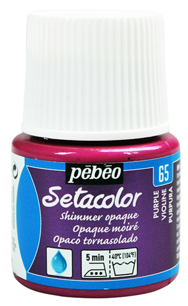 ac PEBEO SETACOLOR MOIRE 45ml. 65 VIOLIN