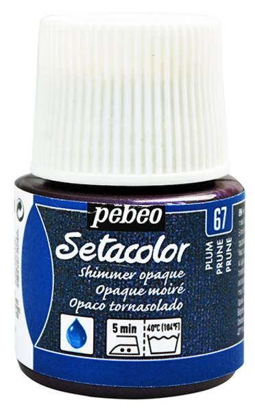 ac PEBEO SETACOLOR MOIRE 45ml. 67 CIRUELA