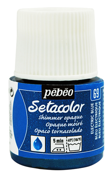 ac PEBEO SETACOLOR MOIRE 45ml. 69 AZUL ELECTR