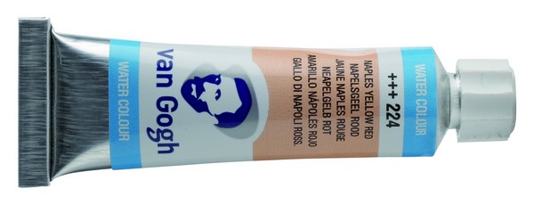 ac ACUARELA GOGH 10ml. 224-AMARIL.NAP.ROJIZO