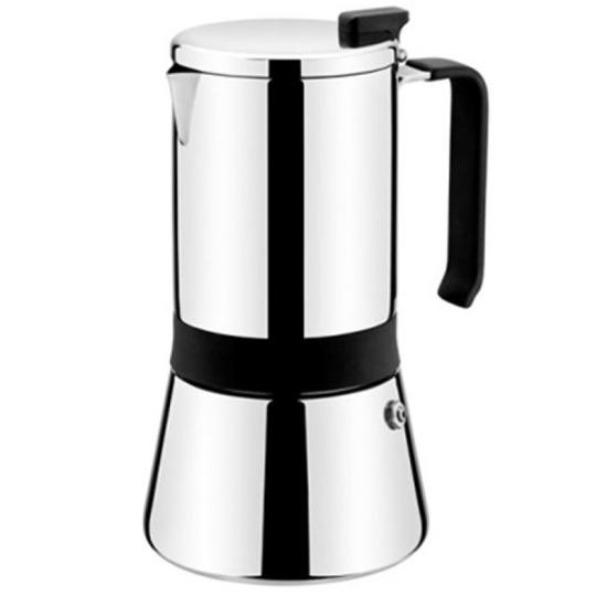 CAFETERA MONIX AROMA 4TAZAS INOXIDABLE INDUCCION