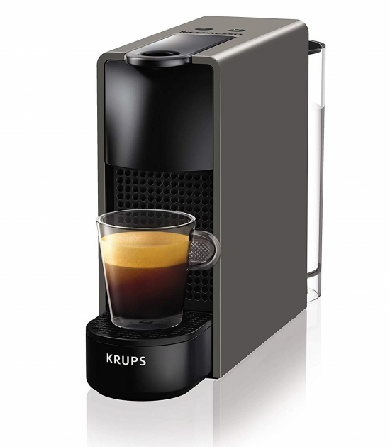 CAFETERA CÁPSULAS KRUPS XN110BECO NESPRESSO ESSENZA MINI GRIS
