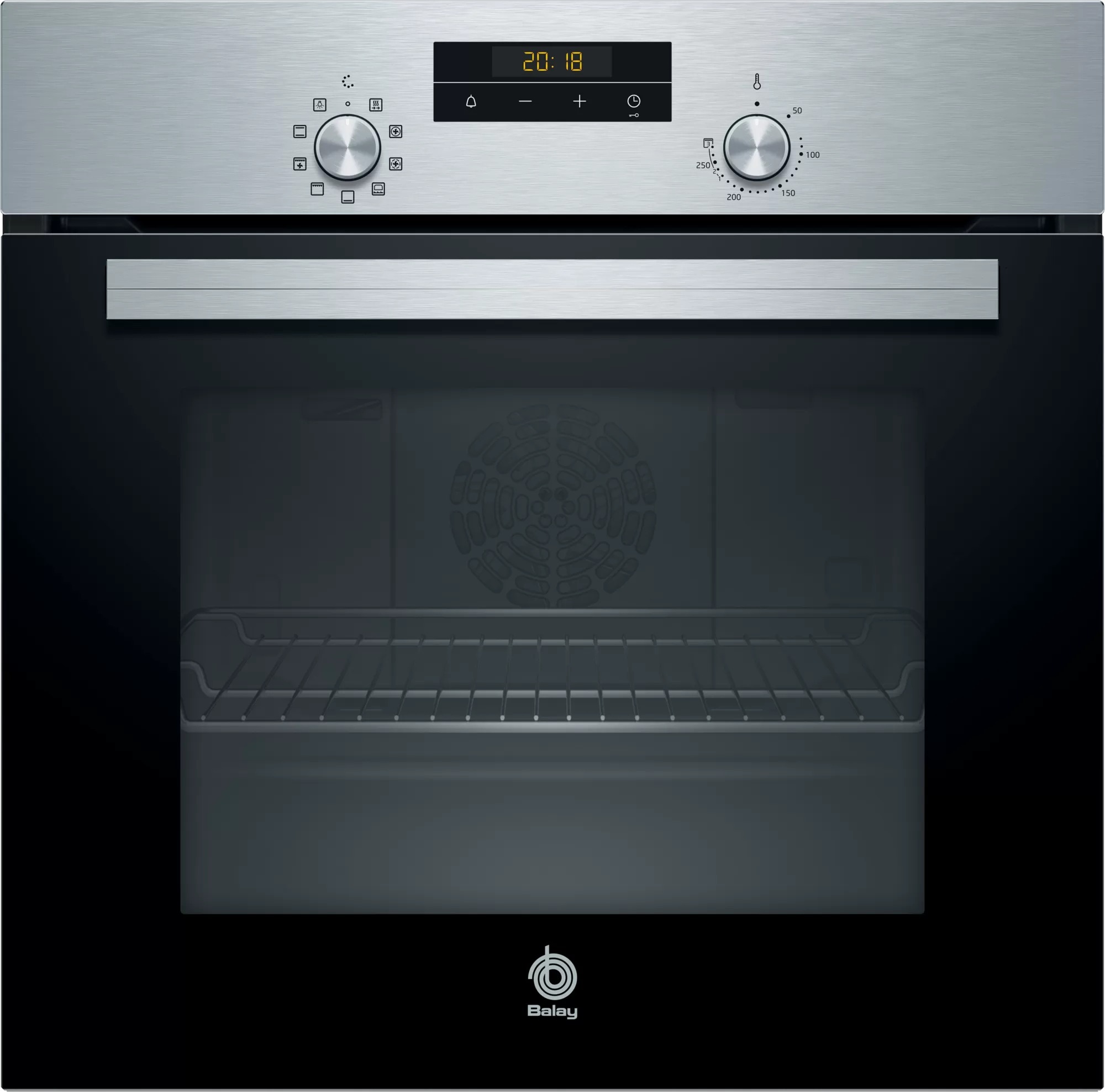 HORNO BALAY 3HB2031X0 MF ME CONTROL GIRATORIO INOX - A