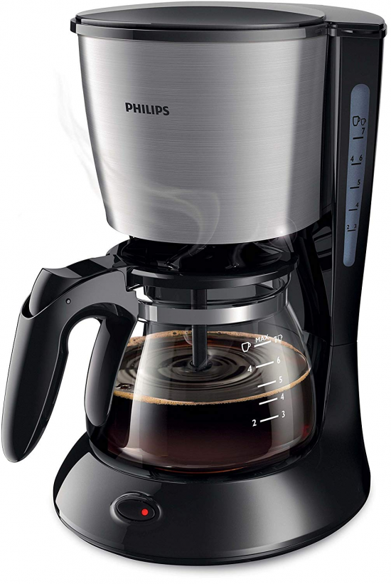 CAFETERA PHILIPS HD7435/20 6TAZAS GOTEO NEGRA/INOXIDABLE