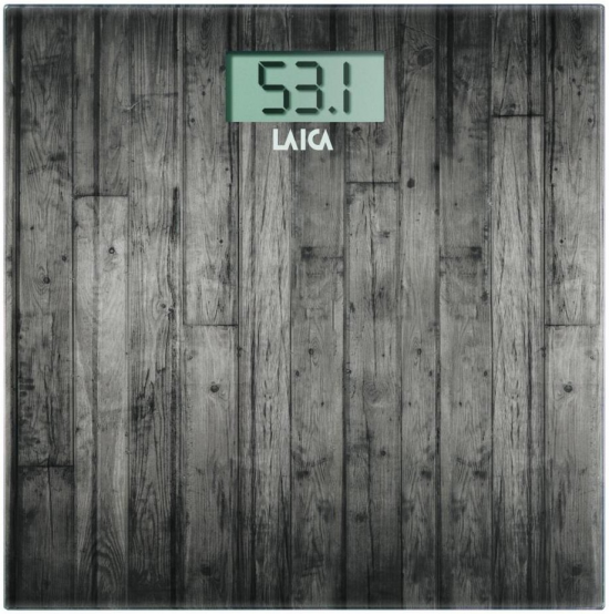 BÁSCULA LAICA PS1065N ELECTRONICA MADERA OSCURA