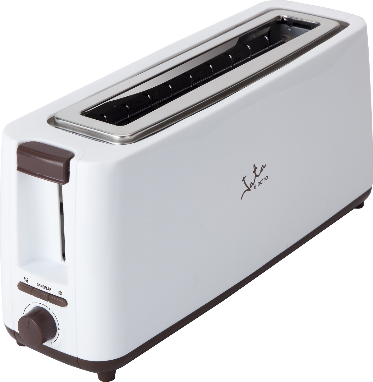TOSTADORA JATA TT579 1RANURA LARGO BLANCO 900W