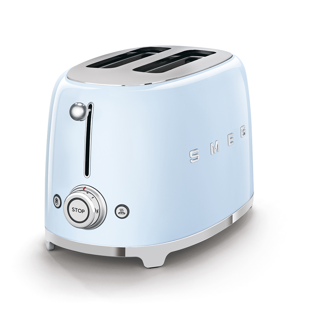 TOSTADORA SMEG TSF01PBEU 2RANURAS AZUL 950W