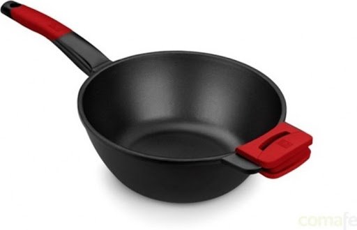 SARTÉN BRA PREMIERE ROJO WOK 28