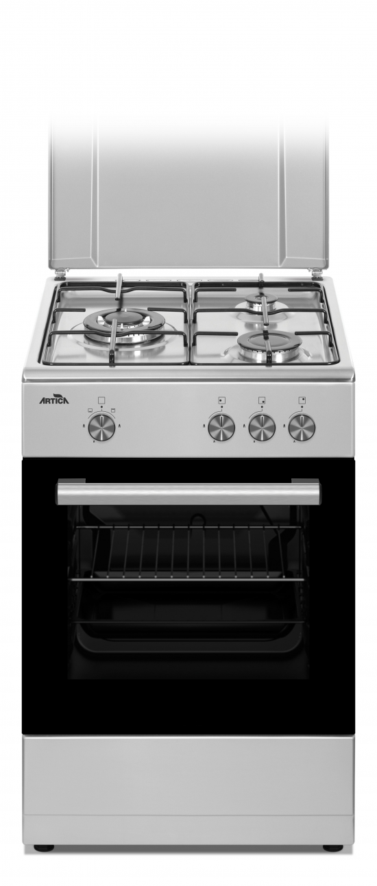 COCINA ARTICA AKF50553X INOXIDABLE 50x55 3FUEGOS