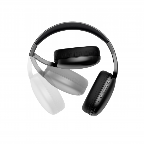 AURICULARES DIADEMA DCU BLUETOOTH + JACK NEGRO