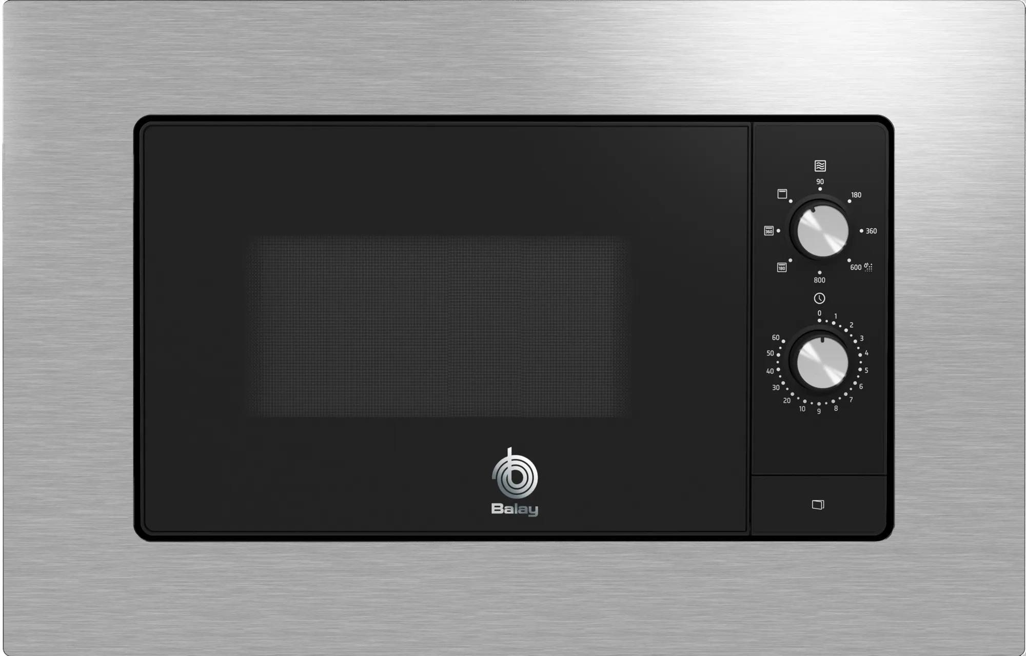 MICROONDAS BALAY 3CG6112X3 18L INOXIDABLE CON MARCO