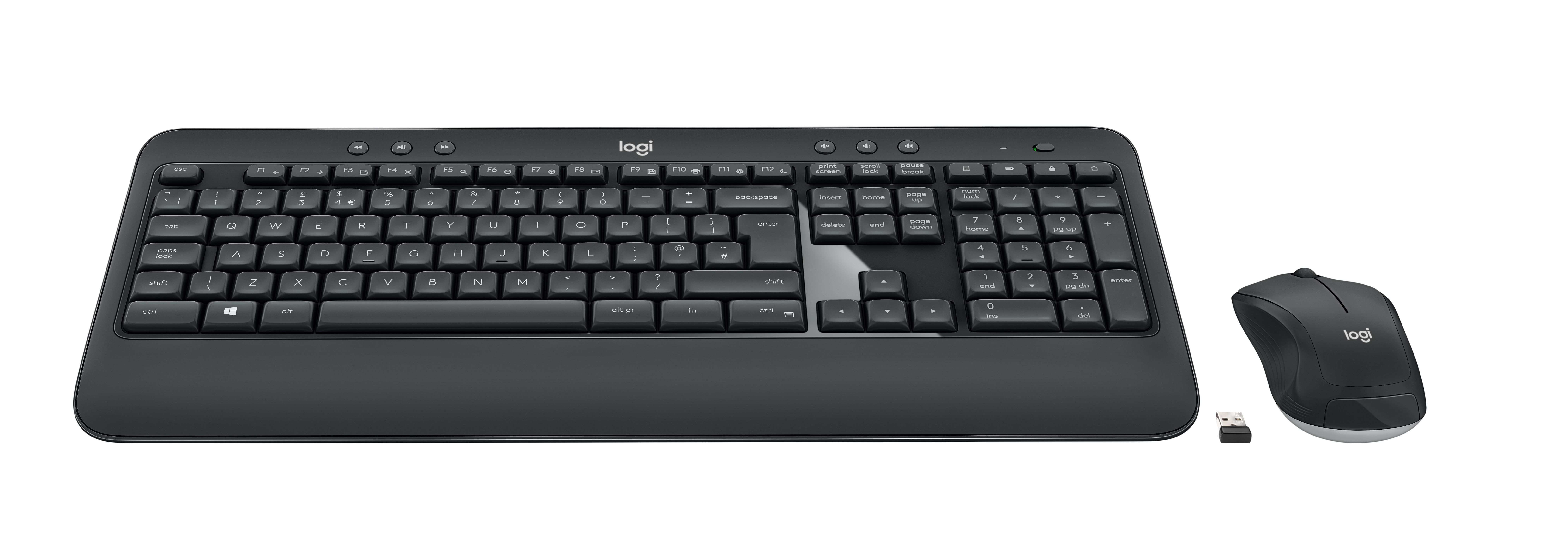 TECLADO Y RATÓN LOGITECH MK540 WIRELESS SIN CABLE USB NEGRO