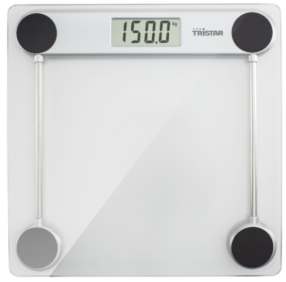 BÁSCULA TRISTAR WG2421 CRISTAL DIGITAL - 100G 150K