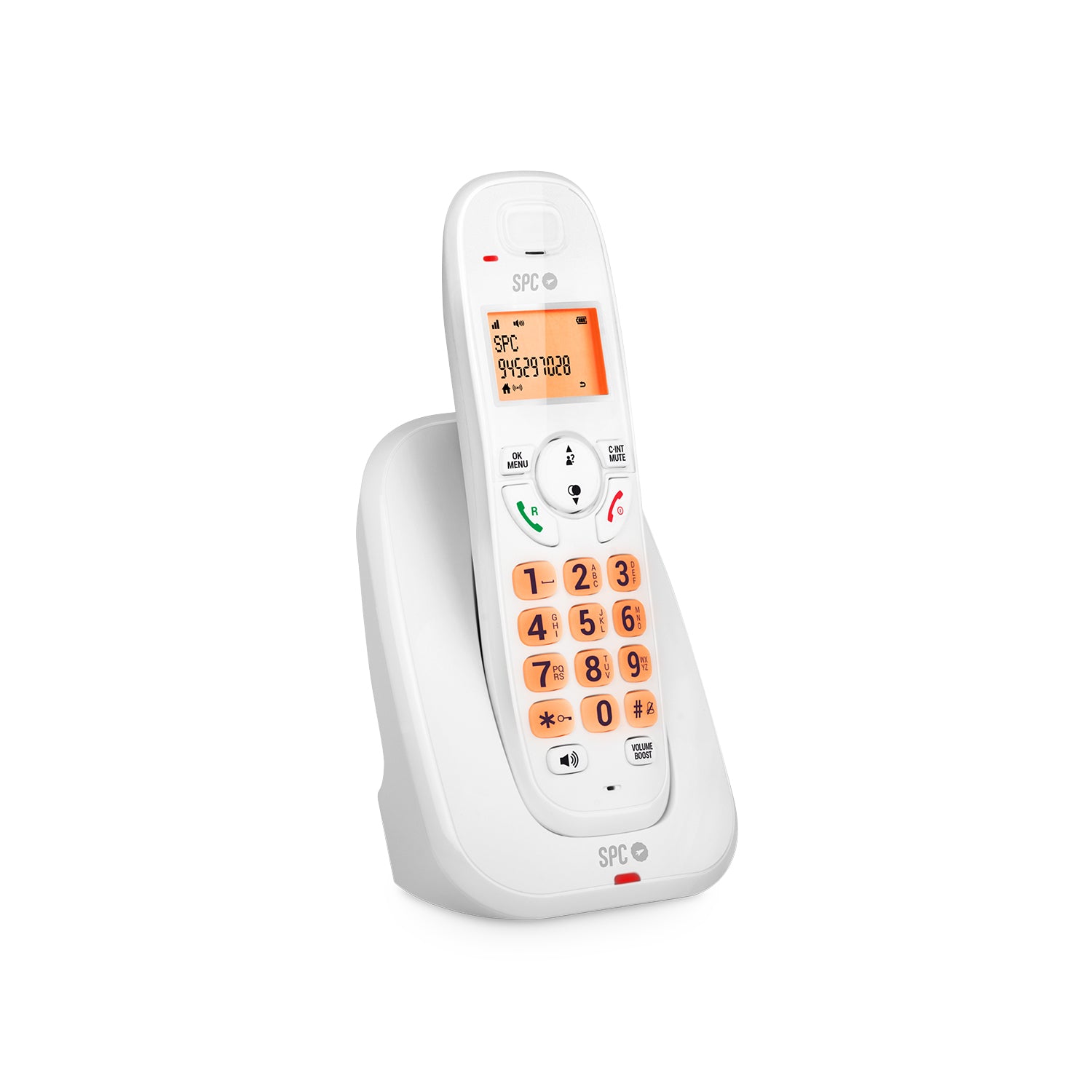 TELÉFONO DECT SPC 7331B KAIRO BLANCO MANOS LIBRES