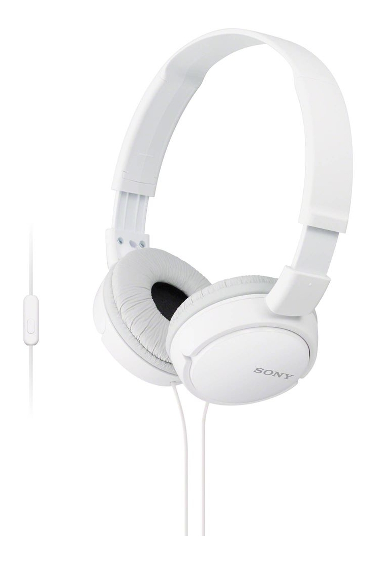 AURICULARES DIADEMA SONY MDRZX110APW WHITE BLANCO MICRÓFONO