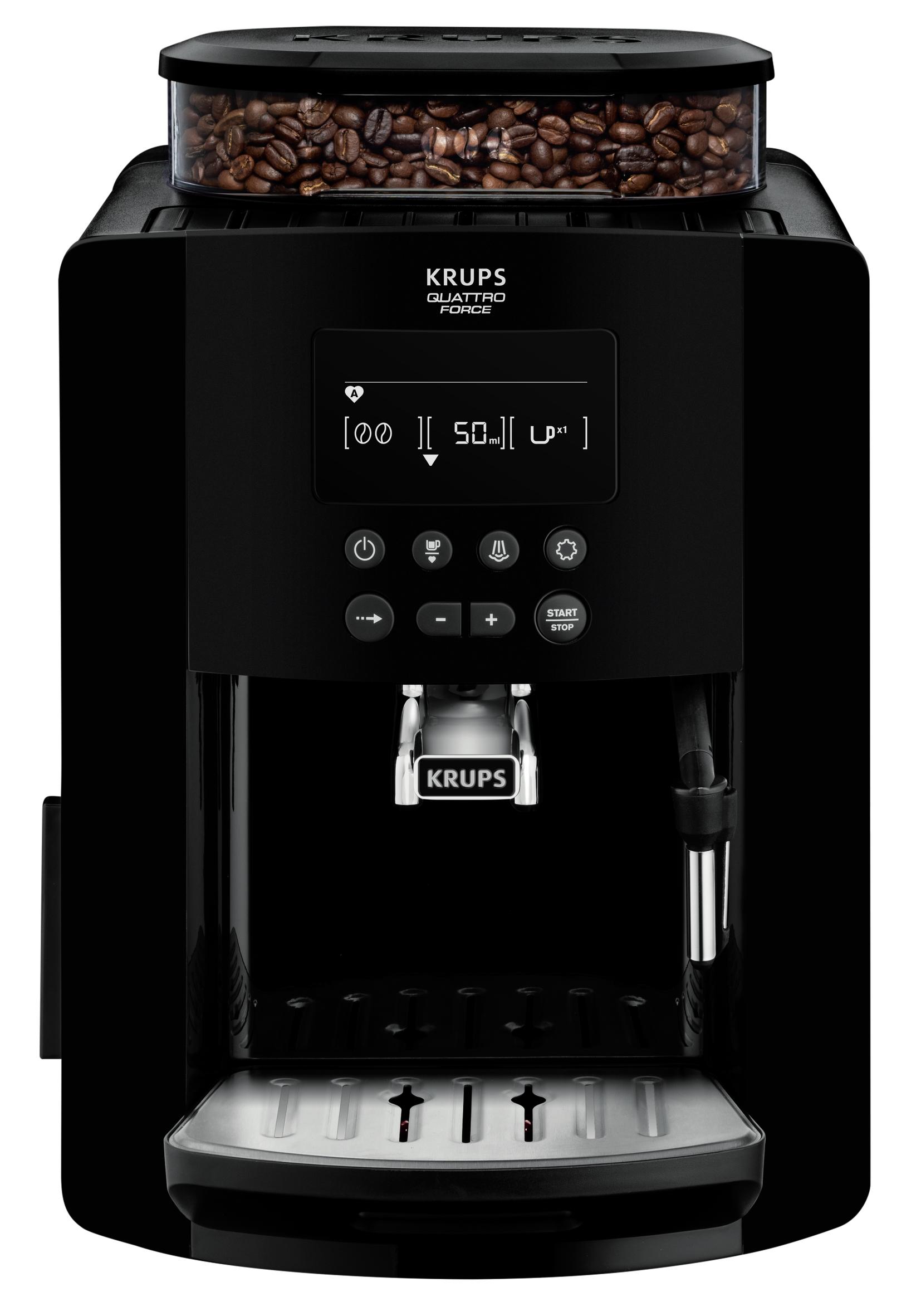 CAFETERA KRUPS EA8170 ARABICA SUPERAUTOMÁTICA LCD NEGRA