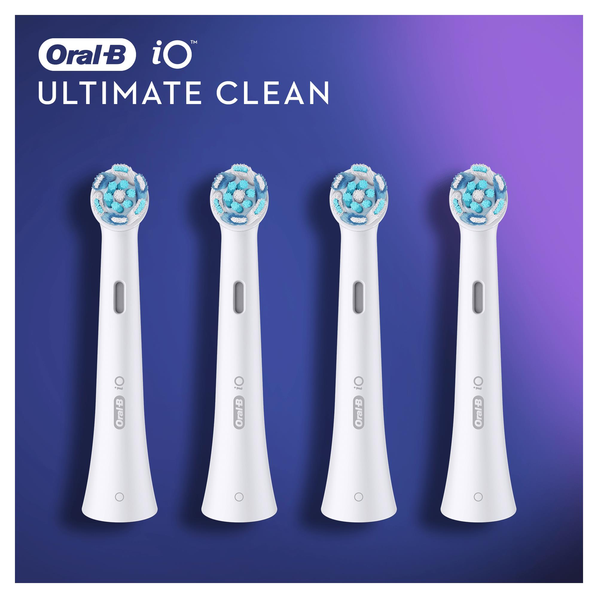 RECAMBIO DENTAL ORAL-B IO CW4FFS ULTIMATE CLEAN WHITE BLANCO
