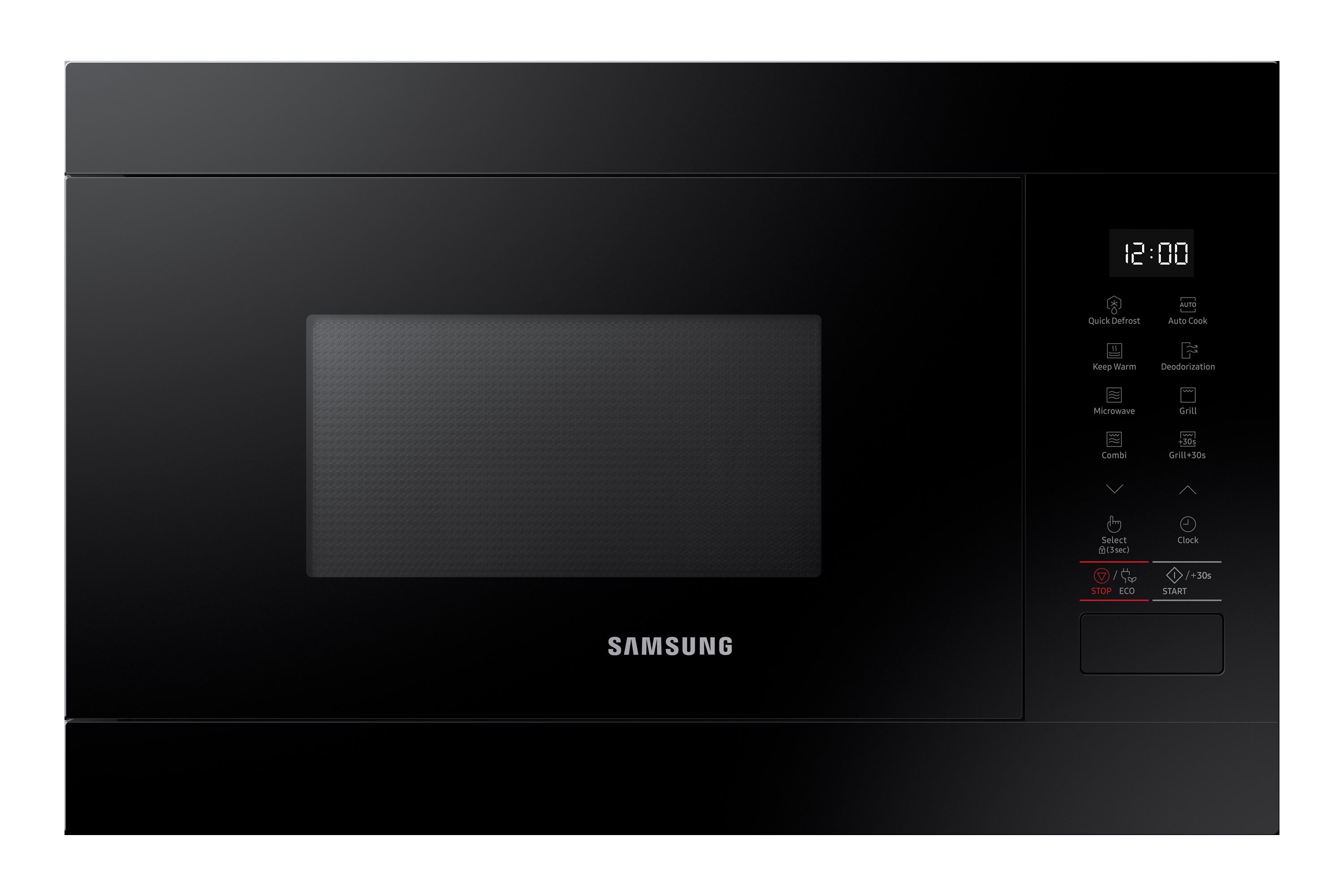 MICROONDAS SAMSUNG MG22M8254AK/EC NEGRO INTEGRABLE - 22 LITROS