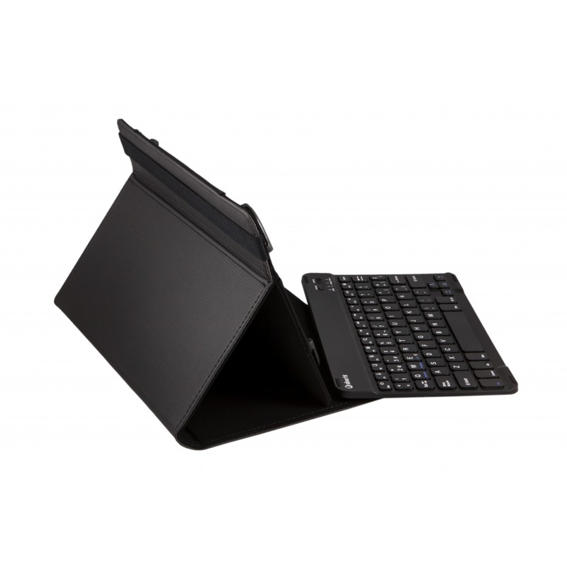 FUNDA Y TECLADO BLUETOOTH SILVER HT UNIVERSAL NEGRA - 9