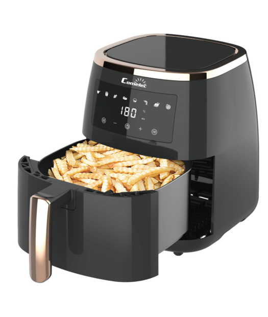 FREIDORA AIRE COMELEC FA5004 NEGRA 1800W 8PROGRAMAS - 5 LITROS