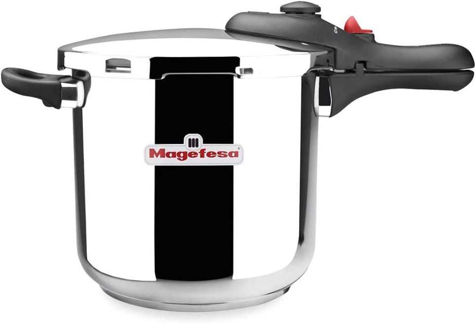 OLLA PRESIÓN RÁPIDA MAGEFESA DB CESTILLO+RECE - 4+6L