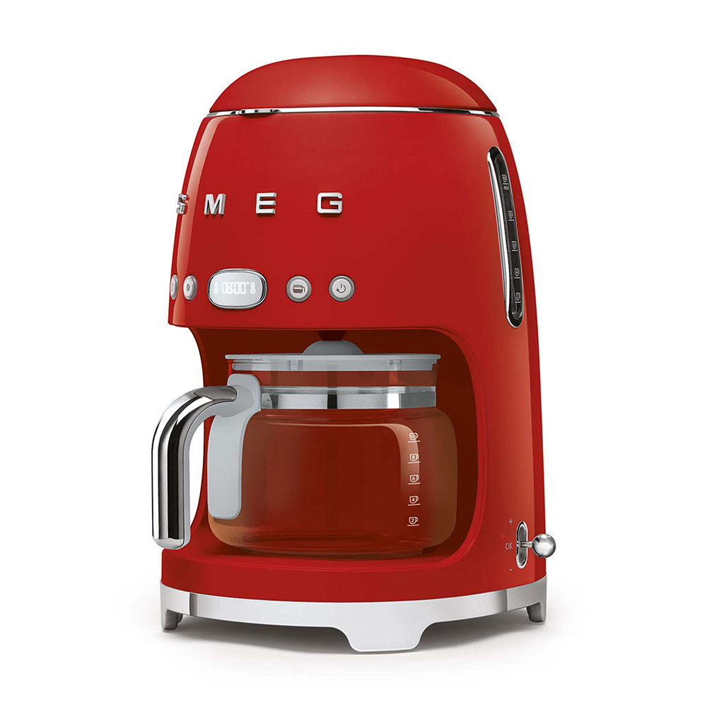 CAFETERA GOTEO SMEG DCF02RDEU ROJA 1050W - 1,4L