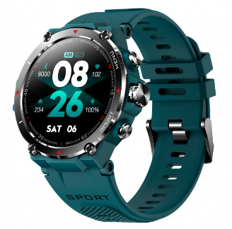 SMARTWATCH DCU GPS Y AMOLED HD STRAVA CIAN