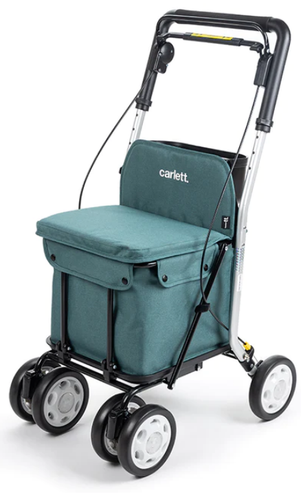 CARRO-COMPRA CARLETT COMFORT PINE VERDE - 4 RUEDAS - 29L