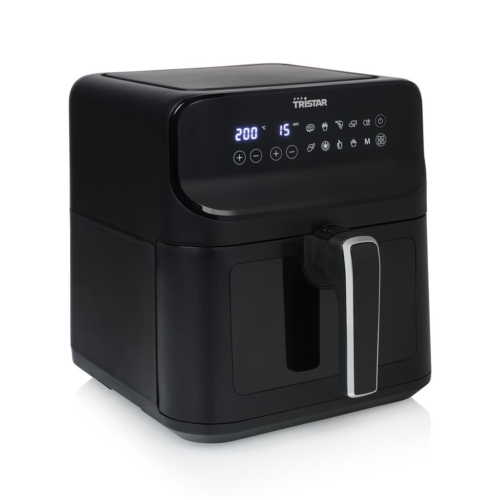 FREIDORA AIRE TRISTAR FR9037 DIG 6,1L NEGRA VENTANA