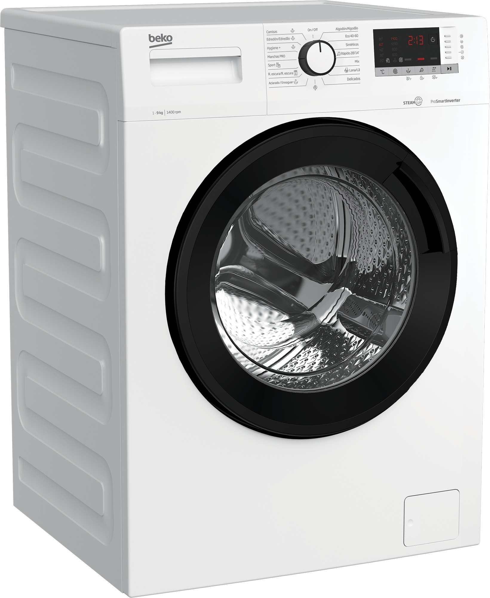 LAVADORA BEKO WTA9715XW, 9K, 1400R