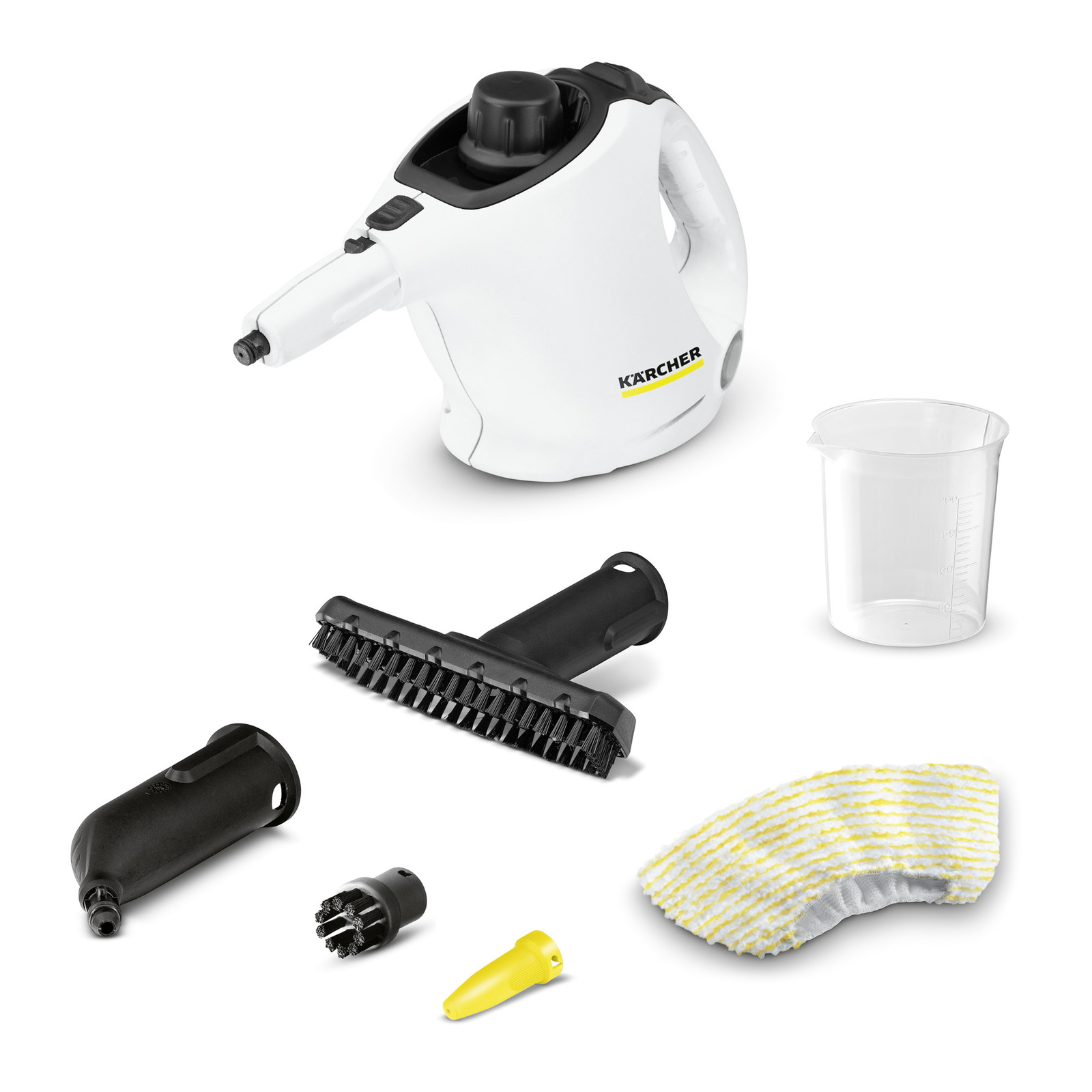 VAPORETA DE MANO KARCHER SC1, 15164000, 1200W, 3 BOQUILLAS, BLANCA