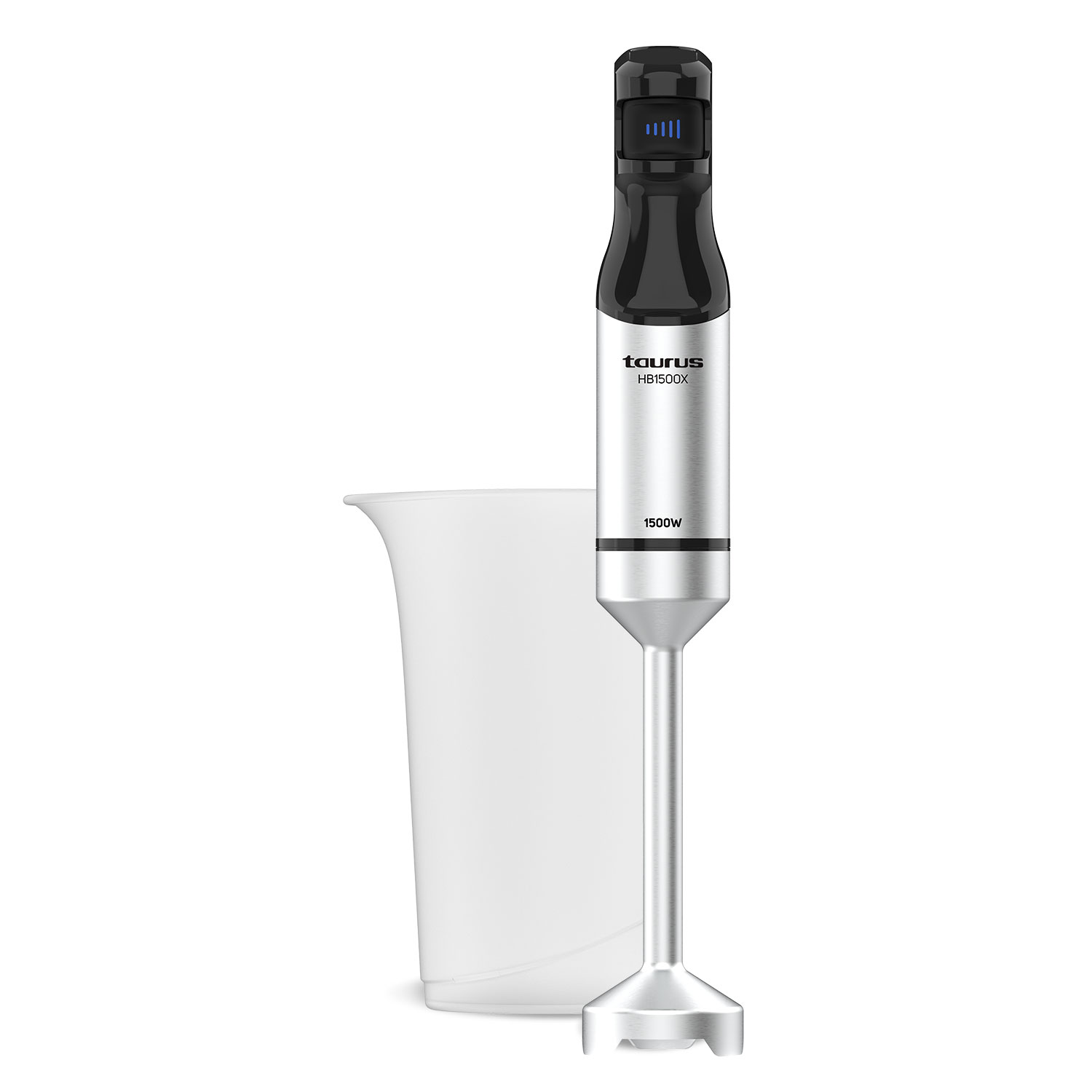 BATIDORA TAURUS HB1500WX, 1500W, PULSADOR, REGULADOR, S/ACCESORIOS