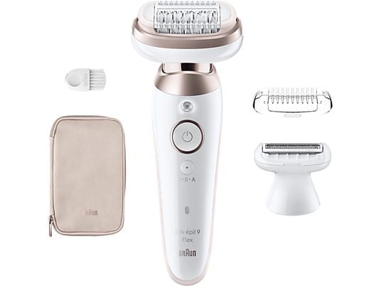 DEPILADORA BRAUN SES9-030, 3D FLEX, 6 ACCESORIOS, WET & DRY
