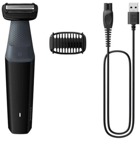 AFEITADORA CORPORAL PHILIPS BG3017/01, 50MIN, USB