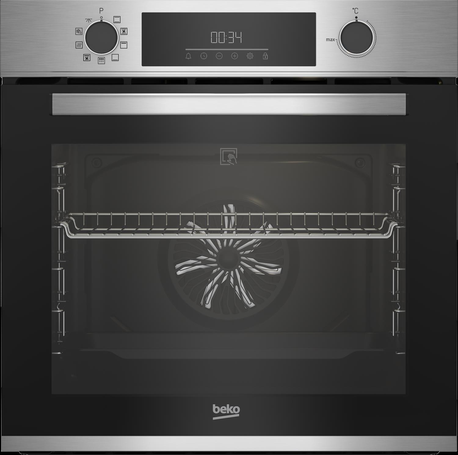 HORNO BEKO BBIE12300XMP, MULTIFUNCIÓN, INOX, 72L - A
