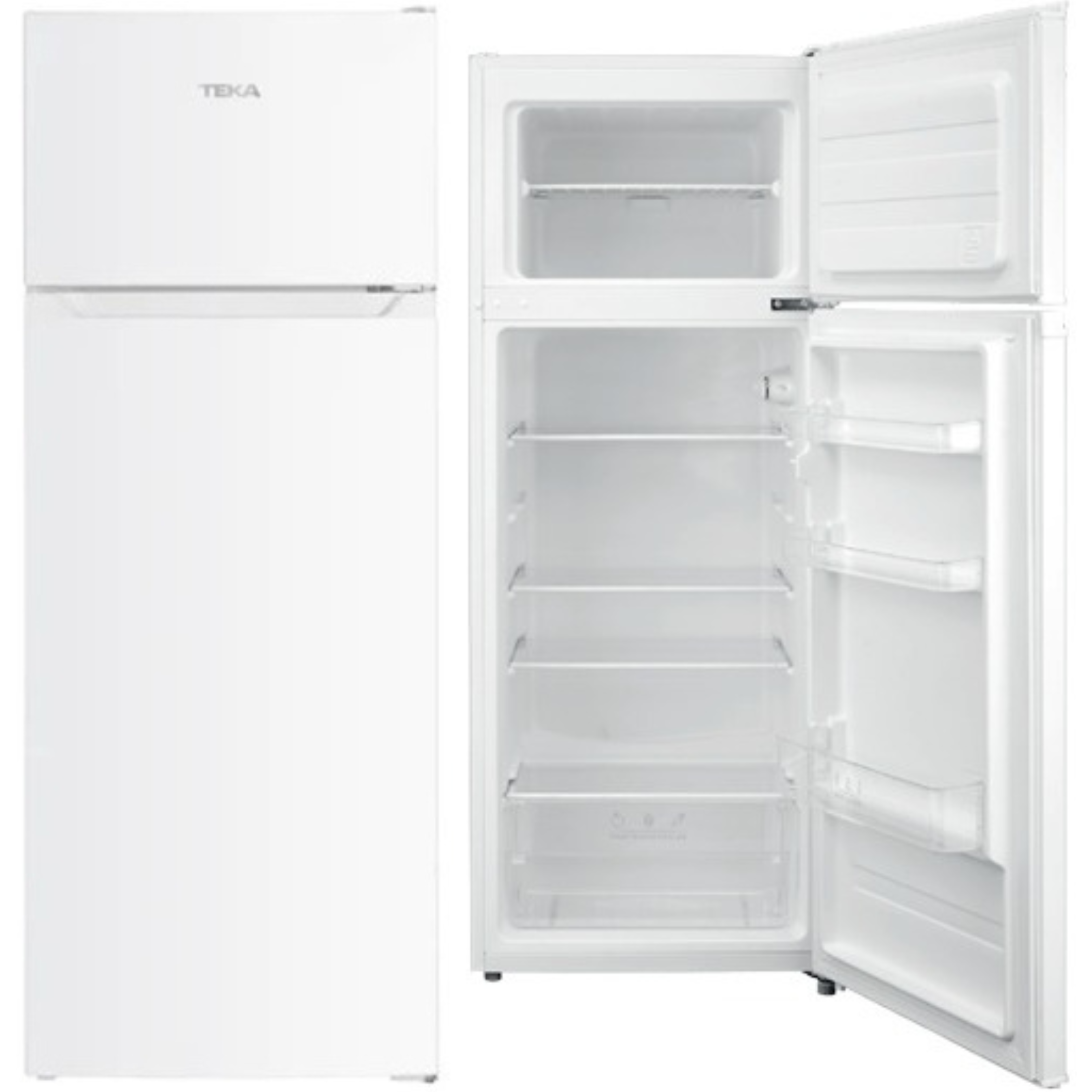 FRIGORÍFICO TEKA RTF2510, 144x55, 2 PUERTAS, BLANCO - E
