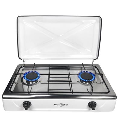 HORNILLO VITROKITCHEN 202BB 2FUEGOS  BUTANO