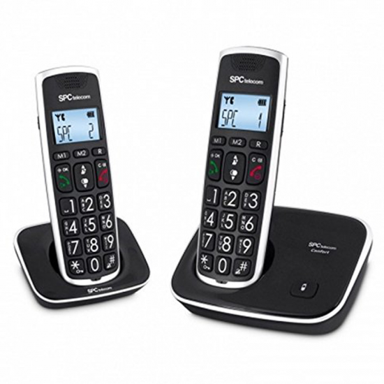 TELEFONO DECT SPC 7609N DUO TECLAS GRANDES TELEFONO DECT SPC 7609N DUO TECLAS GRANDES
