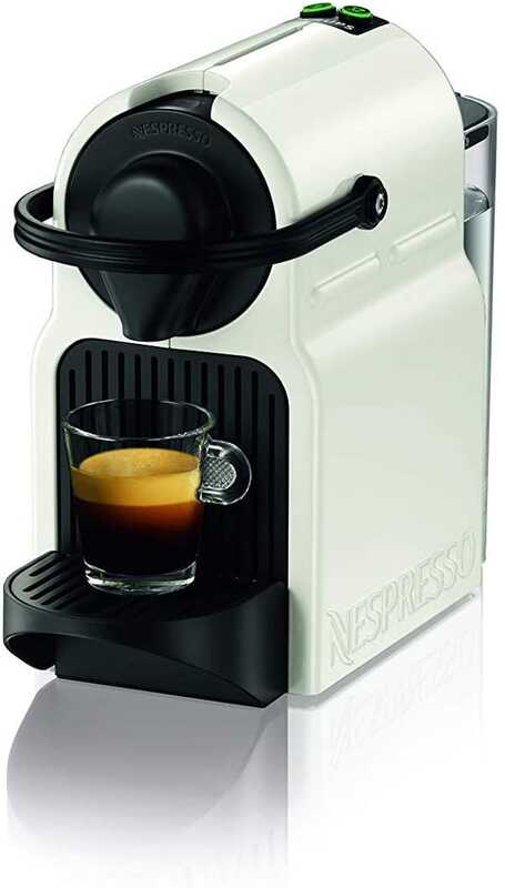 CAFETERA KRUPS XN1001 NESPRESSO CÁPSULAS INISSIA BLANCA