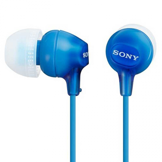 AURICULARS AMB FILS SONY MDREX15LPLI BLAU SILICONA INTRA