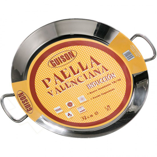 PAELLERA GUISON INOXIDABLE INDUCCIÓN - 28CM PAELLERA GUISON INOXIDABLE INDUCCIÓN - 28CM