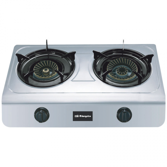 HORNILLO ORBEGOZO FO2700 INOXIDABLE GAS - 2FUEGOS HORNILLO ORBEGOZO FO2700 INOXIDABLE GAS - 2FUEGOS