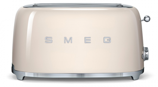 TOSTADORA SMEG TSF02CREU 2RANURAS MINI CREMA 1500W