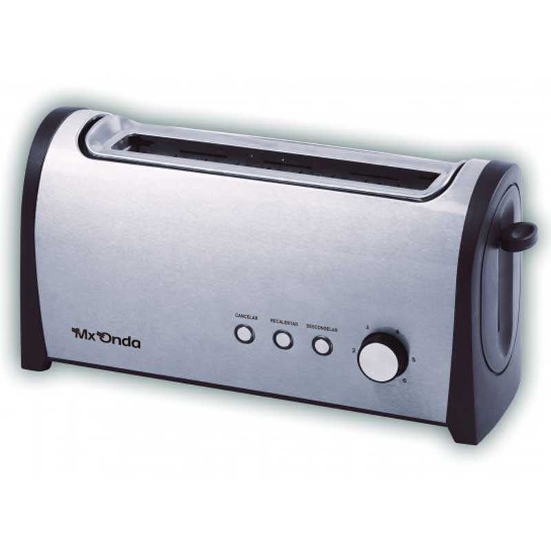 TOSTADORA MXONDA MXTC2215 1RANURA LARGA INOXIDABLE 1000W TOSTADORA MXONDA MXTC2215 1RANURA LARGA INOXIDABLE 1000W