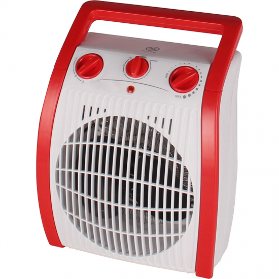 CALEFACTOR ARTICA ACT4010 2000W VERTICAL ROJO BLANCO