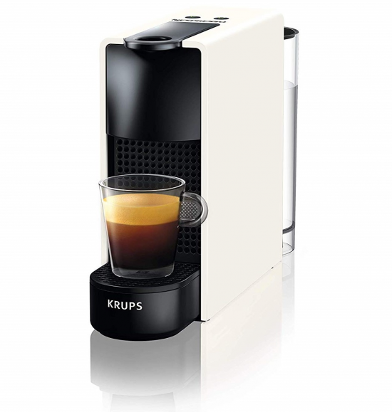 CAFETERA CÁPSULAS KRUPS XN1101ECO NESPRESSO ESSENZA MINI BLANCA